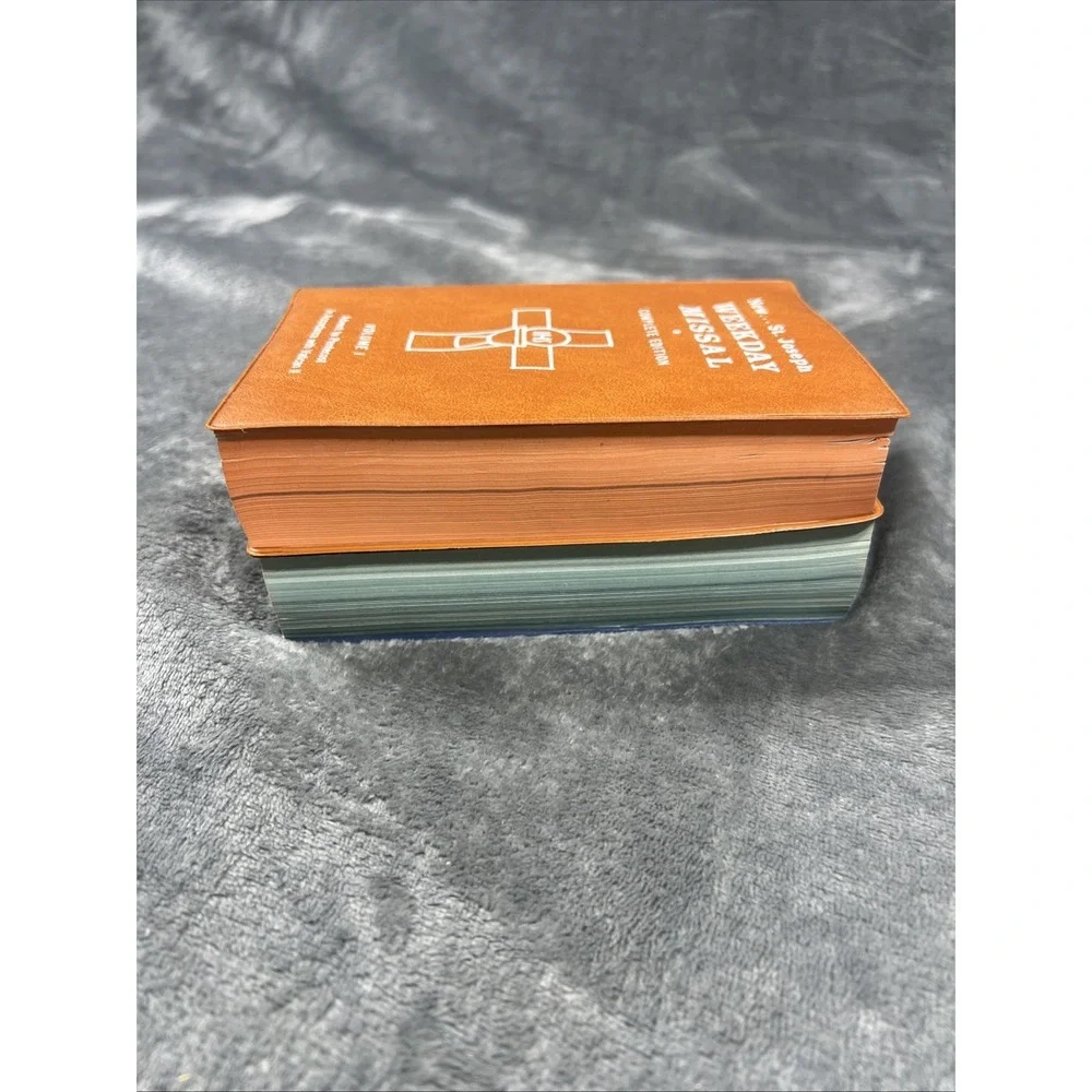 New St Joseph Weekday Missal Book Lot of 2 Complete Edition 2 Volume Religion - Picture 3 of 8